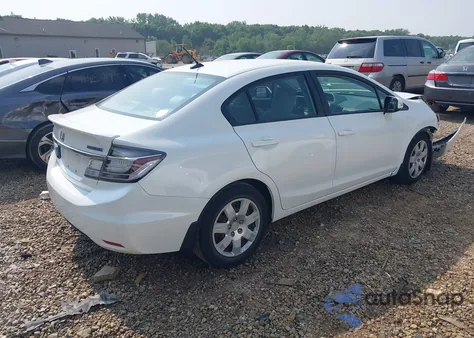 2013 Honda Civic from USA, damaged, VIN 19XFB4F21DE003510